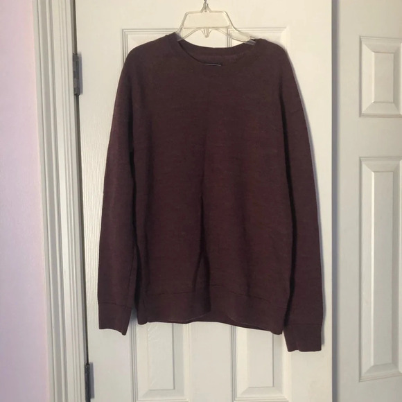 2/$30 Abercrombie & Fitch‎ men's small crew neck cotton wool blend sweater Y2K - Picture 6 of 9